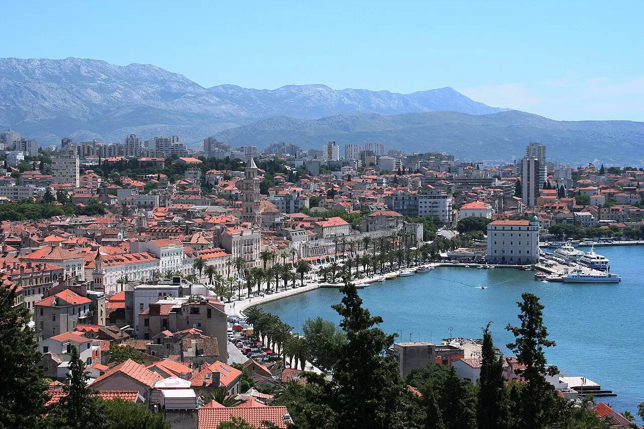 Split i port nad Adriatykiem
